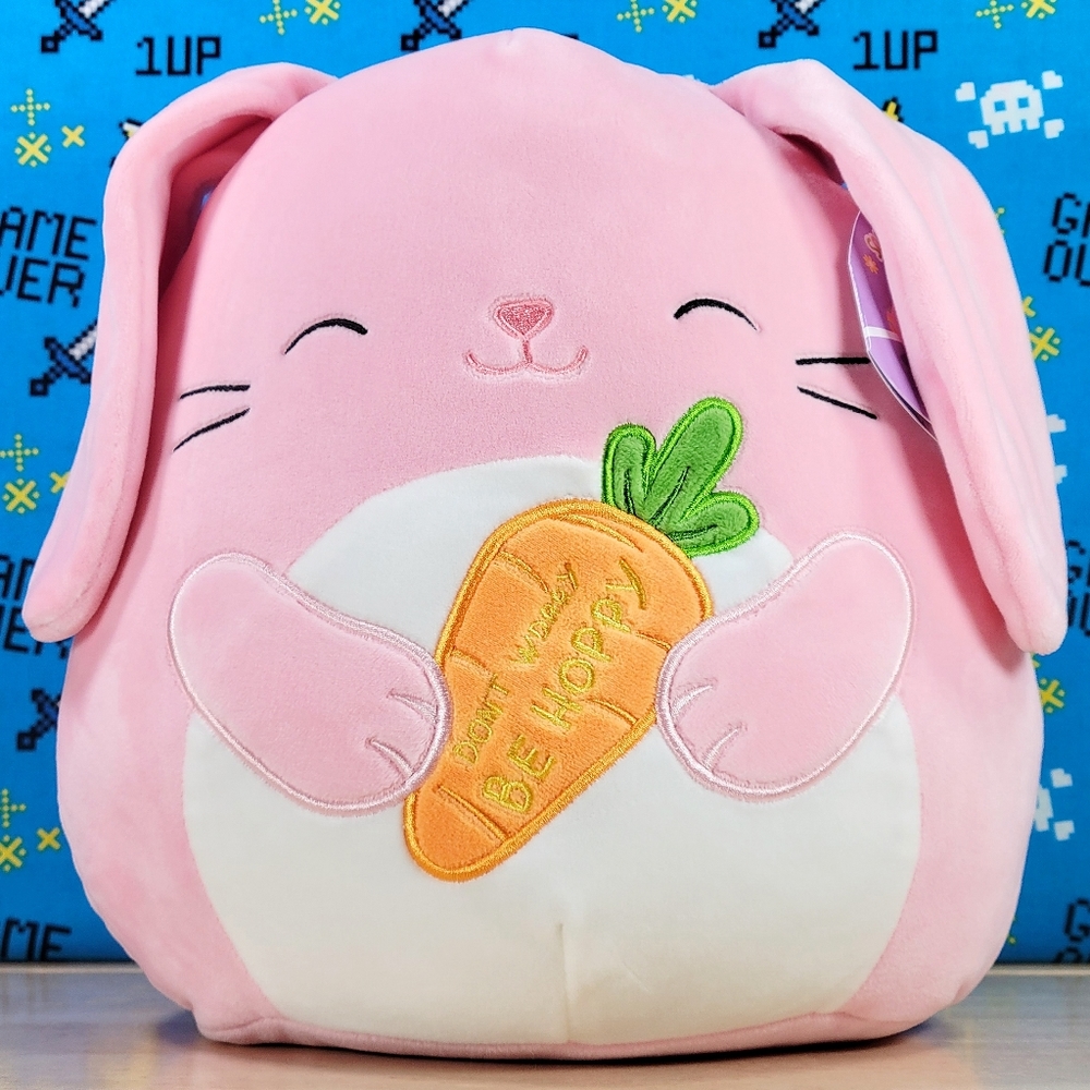 Squishmallow Bop the Bunny 11" UltraSoft Easter Holiday Toy Plush NWT